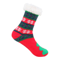 Kadınlar Noel Bulanık Kabarık Peluş Slipper Socks
