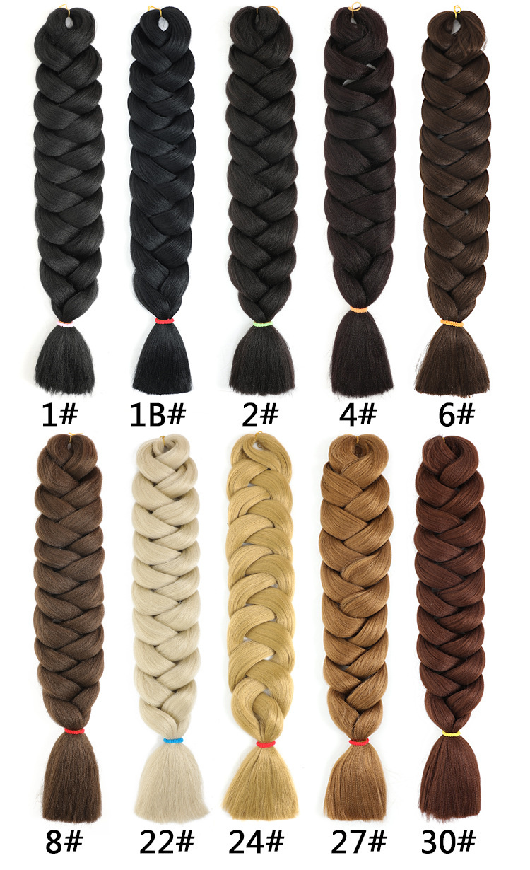 165g 82inch  Extra Long Jumbo Braids Low Temperature Fiber Hair Braiding Hair Kinky Afro Yaki Jumbo