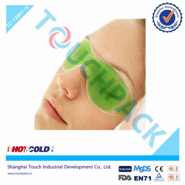 Cooling gel eye mask for dark circles