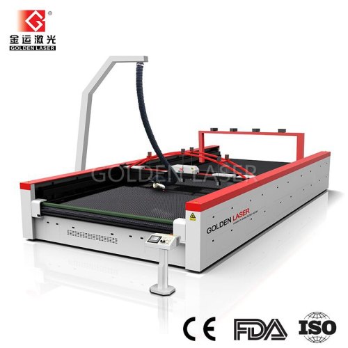 Máy cắt Laser lớn định dạng cho biểu ngữ cờ