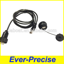 Waterproof USB Cable USB 2.0 Cable Waterproof USB Socket