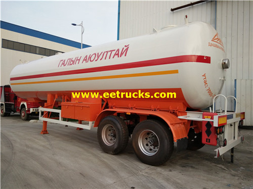 38cbm 15ton LPG Trailers Semi Trailers