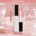 Botol lip gloss yang dapat diisi ulang dengan sisipan karet