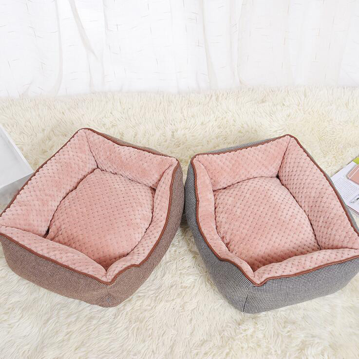 Washable large pet supplies sofas luxury memory foam cat pet dog bed set for dog