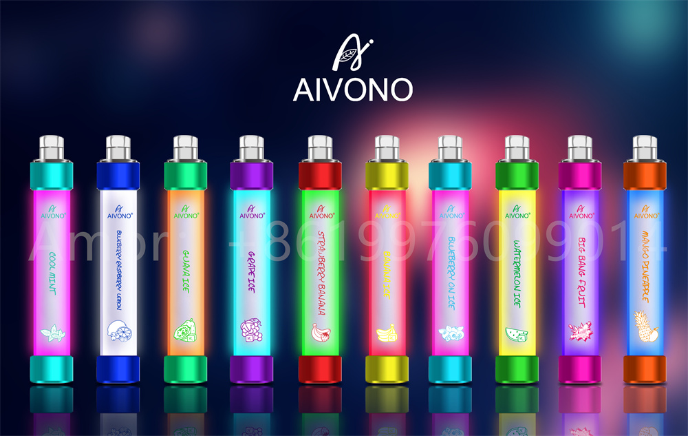 Autêntico Aivono AIM Fire caneta de vape e-cig descartável