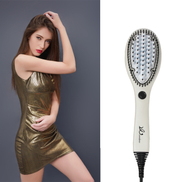 Hair Style Brush Straightener