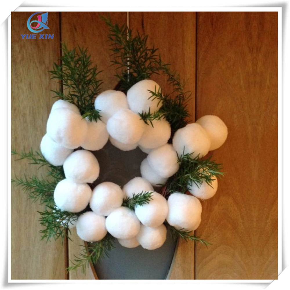 3'' Diameter Fake Snowballs for Christmas Tree Decorations Ornaments Xmas
