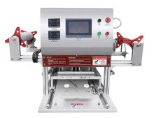 Pneumatic Film Rolling Sealing Machine: Plastic Box Sealing and Packaging Machine