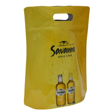 Emballage de sachets de boisson kraft debout uk