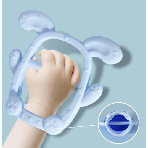 Lucu Kelinci Wrist Wrist Silicone Teether