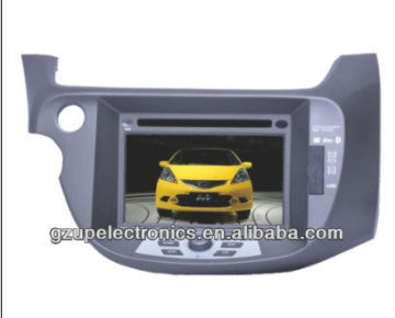 double din indash 8" car multimedia palyer for New Fit 2009 with TV buletooth GPS