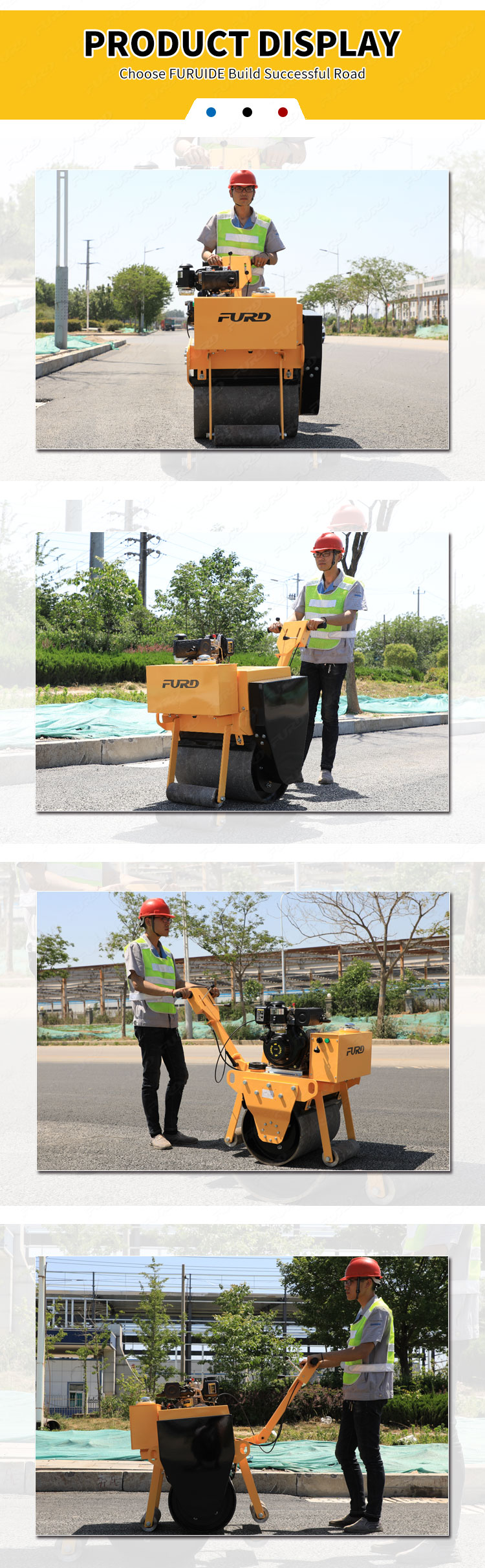 vibratory road roller 4