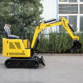 Best-selling global 0.8ton 1ton 1.5ton digger compact excavators with bucket for sale