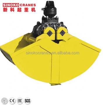 Wireless Remote Hydraulic Grab Bucket for Bulk Material Loading