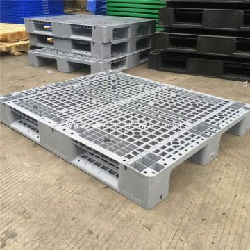 industrial double side 4 way plastic pallets with sides