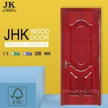 JHK Sliding Door Interior Half Doors Flat Wood Door Oak Veneer Interior Doors