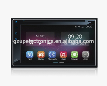 6.1" 2 din universal Full Touch Screen Android 4.4.4 Car Dvd Player