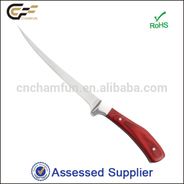 Colorwood Handle Fishing Skinning Knife Fillet