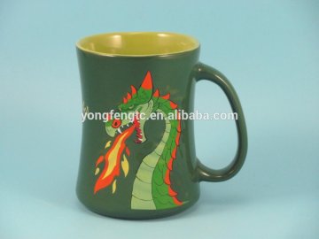YF18018 ceramic engraved mug