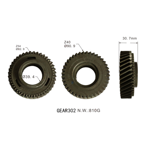 Handbuch Auto Parts Getriebe Synchronizer Ring OEM 9651283580 für Fiat