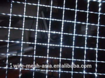 pvc/lead crimped Wire Mesh