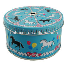 metal candle tin box