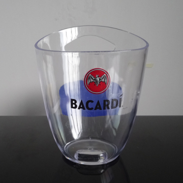 Cheap clear acrylic rum bucket