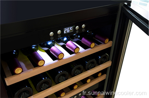 66 bouteilles Fonctionnement calme du réfrigérateur Wine Refrigérateur Cabinet