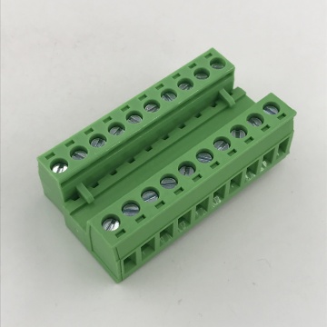 male and female pluggable terminal block