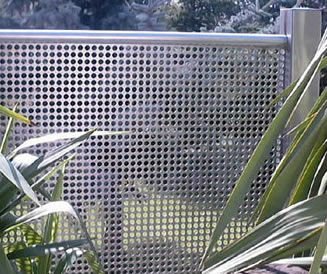 metal mesh shade