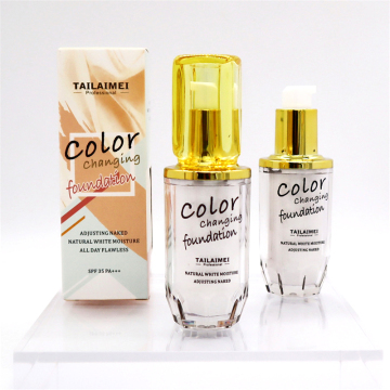 SPF 35 Waterproof Magic Color Changing Foundation Liquid