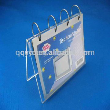 China hot sale new fashion acrylic calendar frames,multifuction desk acrylic calendar
