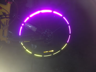 Reflective Bicycle Rim Stickers