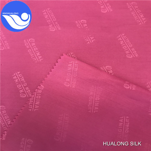 Factory polyester emboss taffeta fabric