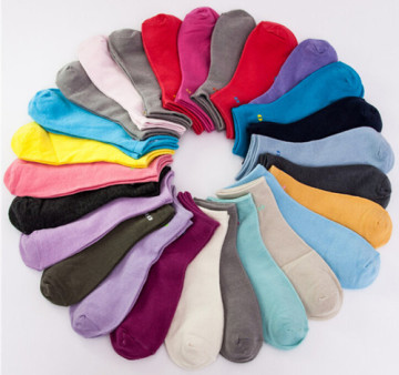 Women Plain Socks Hot Sale Lady Socks