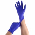 distributeur pour gants jetables vinyle bleu