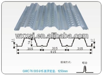 galvanized steel decking sheet