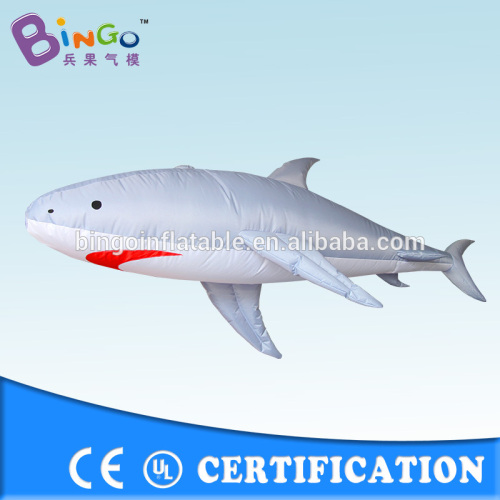 3M long inflatable shark replicate wonderful for party,advertising,halloween