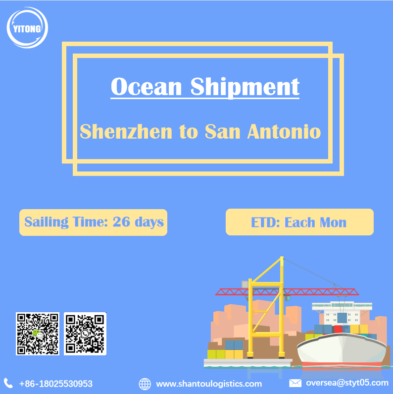 shenzhen to San Antonio