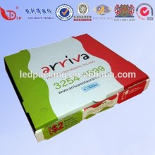 paper pizza packing box, corrugated E flute pizza box