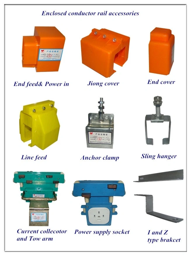 Enslosed Crane Conductor Rail Busbar