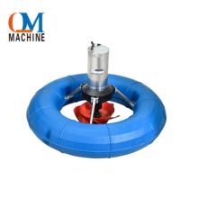 HDPE Float Fish Farming Aerator with 304SS Material and Steel Impeller
