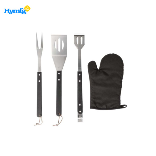 5-teiliges Schürzen- und Utensilien-BBQ-Set