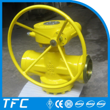 ss butt welded plug valve china supplier