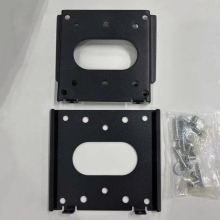 VESA Mounting Bracket for 14 to 27 Inch Screens: 75mm and 100mm Fixed Wall Bracket with Anti-Theft Feature