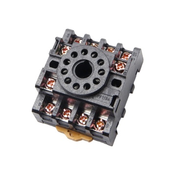 QIANJI Wholesale Din Rail Mounting MK3P Relay Base PF113A Relay Socket
