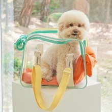 Transparent Fashion carry Dog Cat Bags