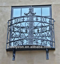 wrought iron window railing FW-001