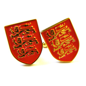 wholesale high quality metal red enamel cufflink