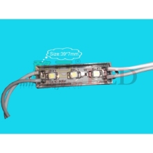 2LEDs 3528 Waterproof LED Module, Size:39x7mm